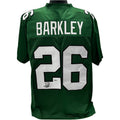Saquon Barkley Autographed Philadelphia Eagles Kelly Green Jersey Beckett product image 1, provided for visual reference and
