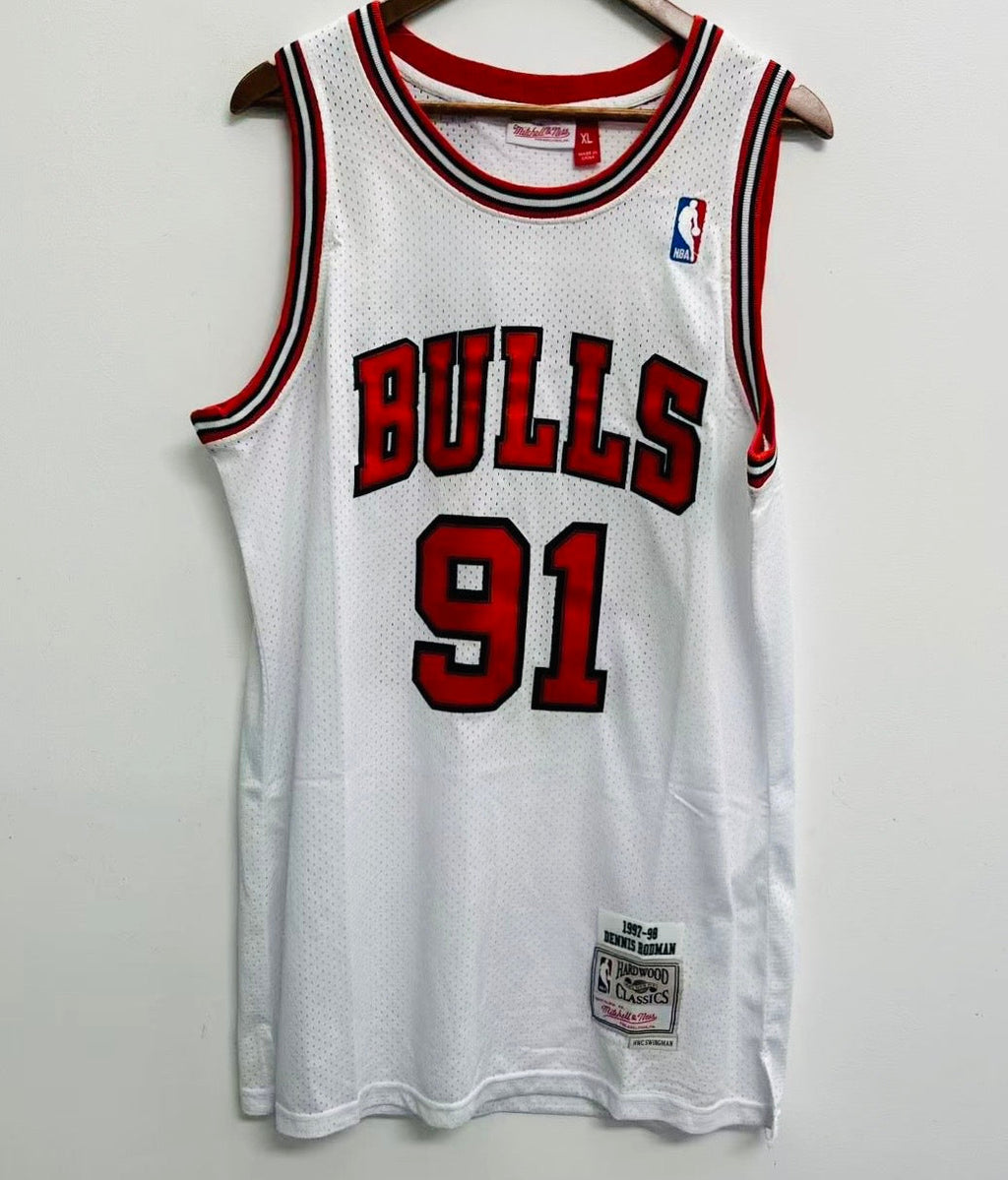 Dennis Rodman Chicago Bulls 1997 - 1998 Official NBA Jersey product image 2
