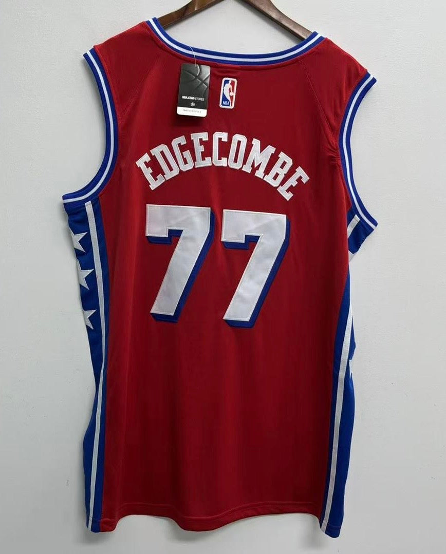 V. J. Edgecombe Philadelphia 76ers Official NBA Jersey Red product image 1