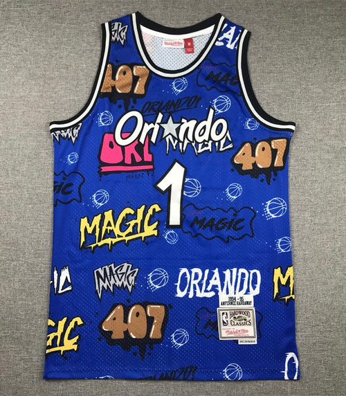 Anfernee Penny Hardaway Orlando Magic Official NBA Mitchell product image 2