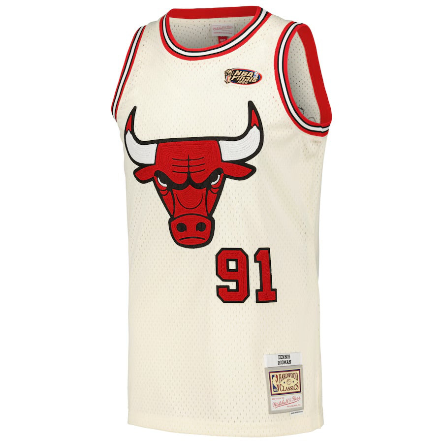 Dennis Rodman Chicago Bulls Official NBA Jersey Mitchell & product image 3