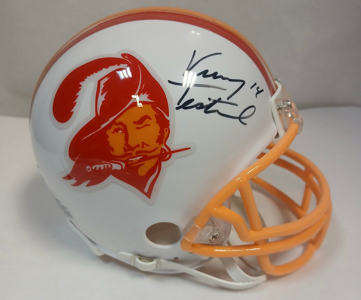 Vinny Testaverde Autographed Tampa Bay Buccaneers Mini product image 2