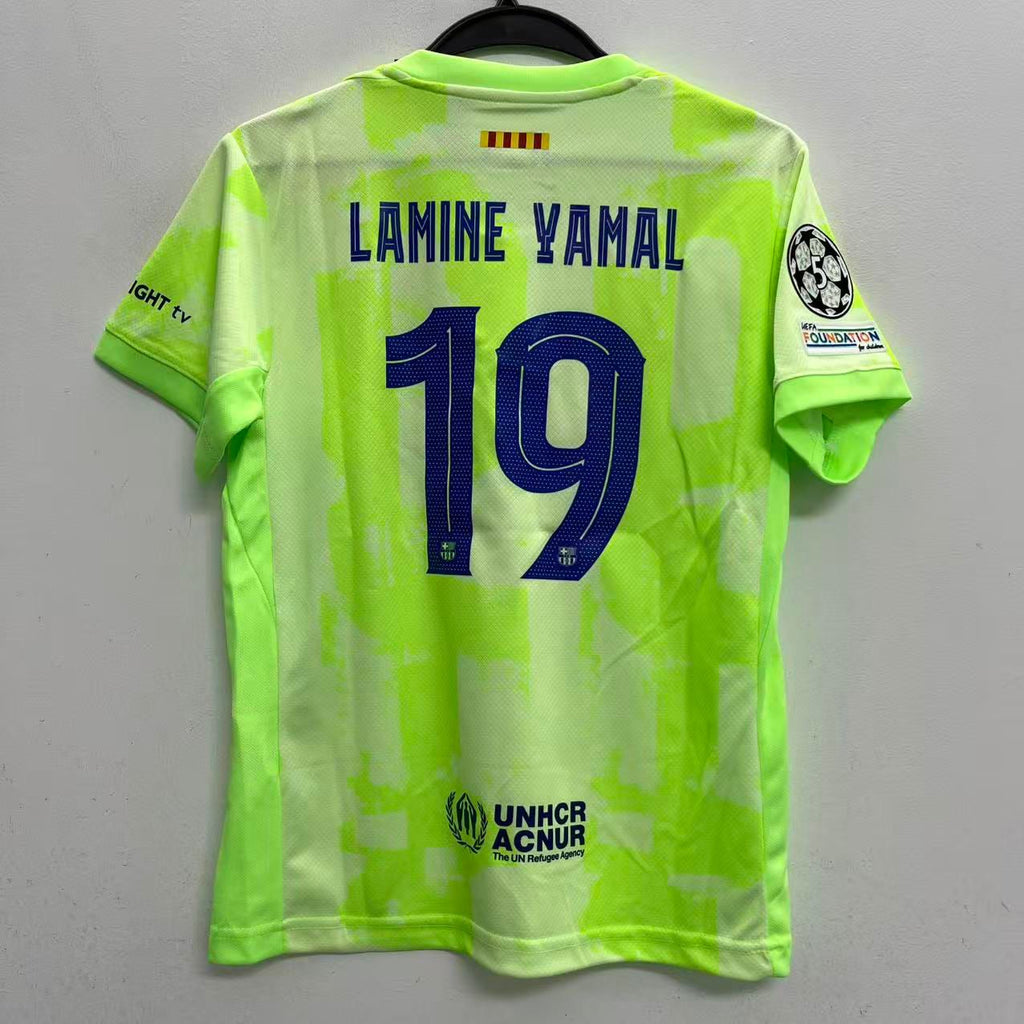 Lamine Yamal Barcelona Soccer Fútbol Nike Jersey YOUTH KIDS product image 1
