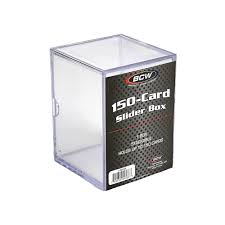 BCW 150- Card Slider Box product image 1, provided for visual reference and product detail review