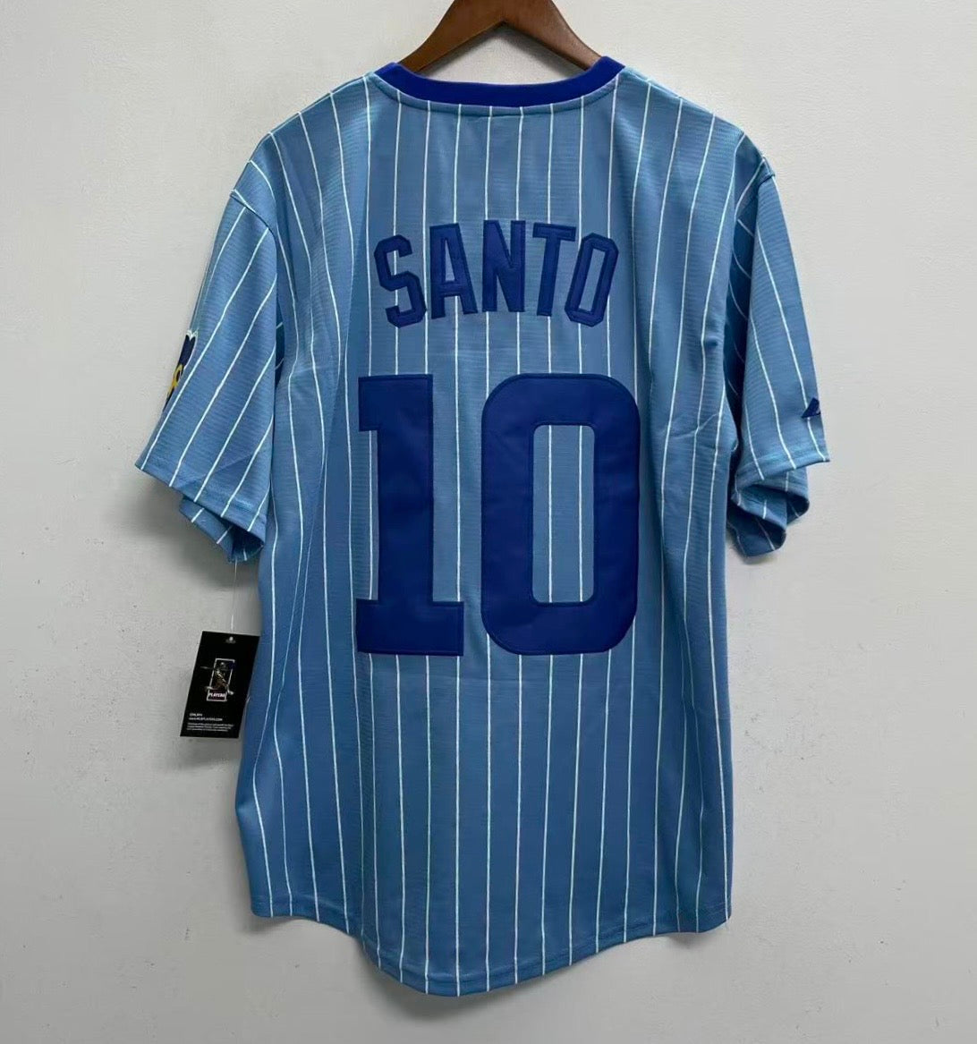 Ron Santo Chicago Cubs Official MLB Majestic Jersey product image 1