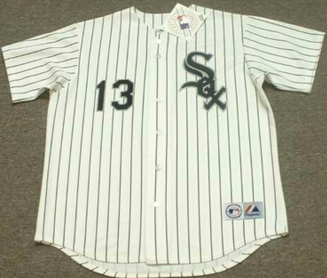 Ozzie Guillen 1994 Chicago White Sox Official MLB Majestic product image 2