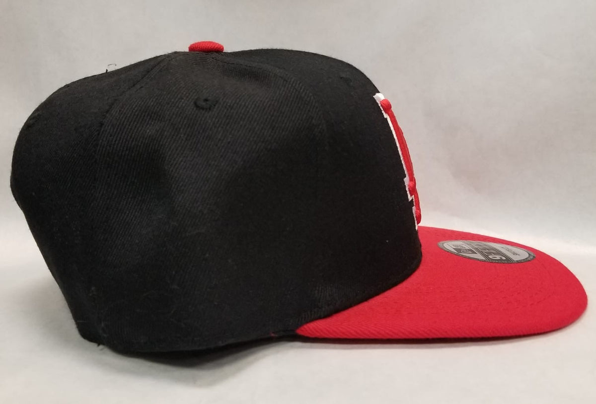 Los Angeles Dodgers New Era Hat adjustable red black product image 3