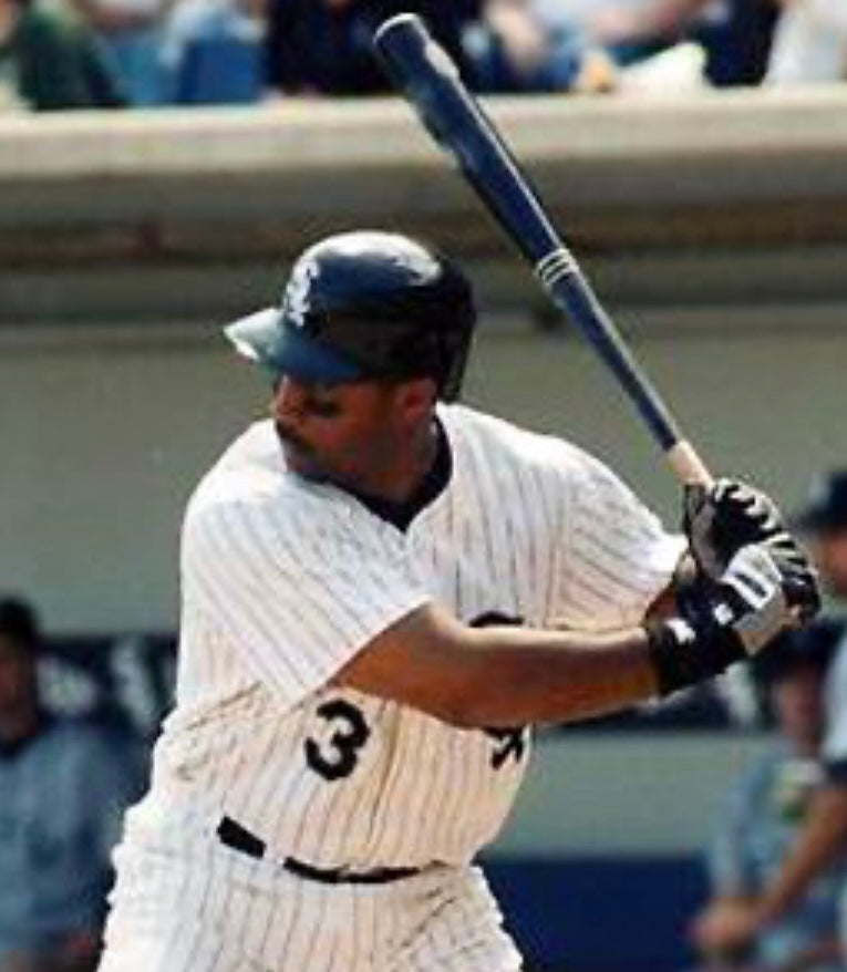 Harold Baines 1996 Chicago White Sox Official MLB Majestic product image 3