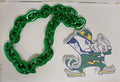 Notre Dame Fighting Irish leprechaun logo 3D foam Fan Chain product image 1