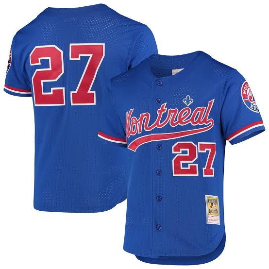 VLADIMIR GUERRERO Montreal Expos Official MLB Mitchell & product image 1