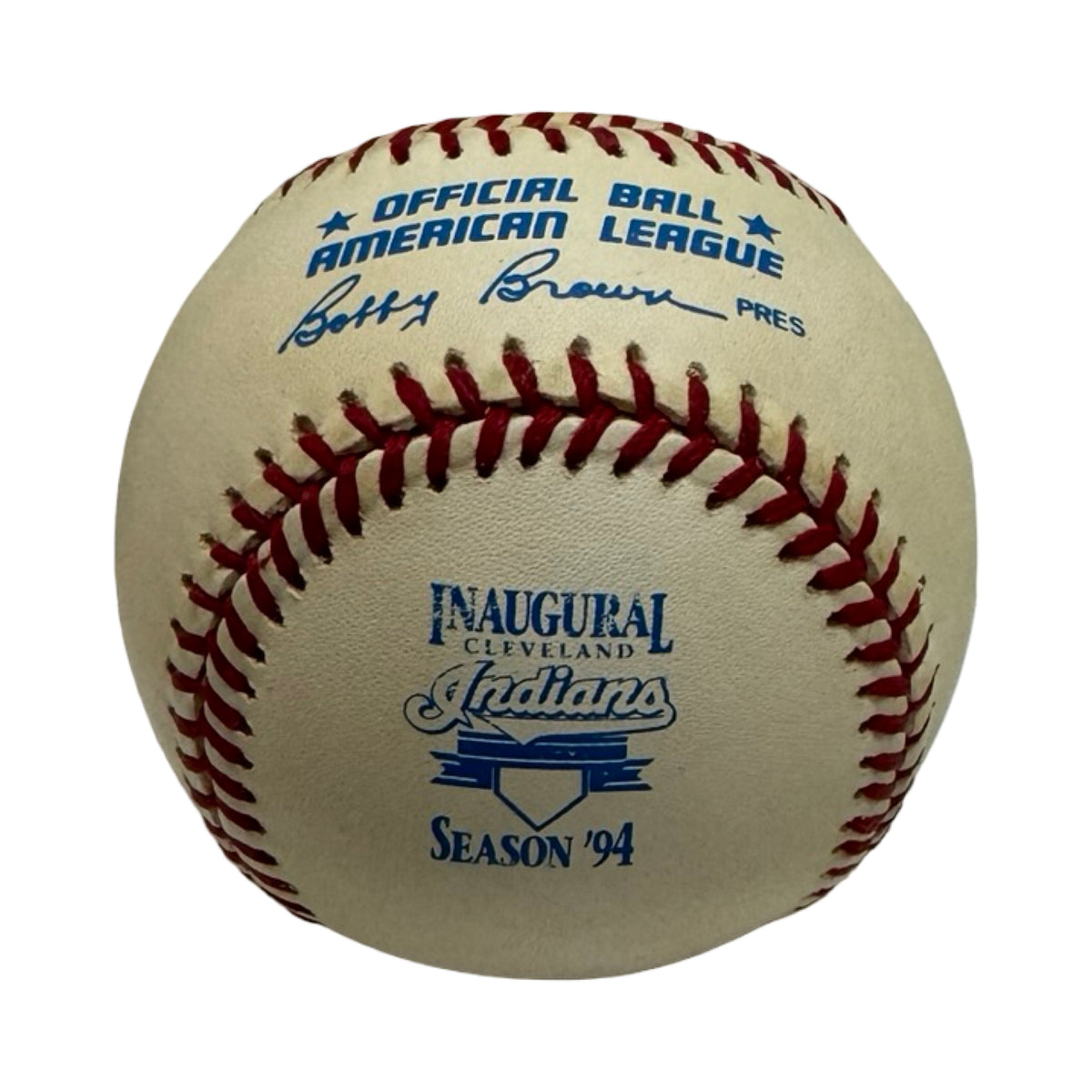 Cleveland Indians Inaugural Season 1994 '94 Official MLB Rawlings Baseball product image 1, provided for visual reference