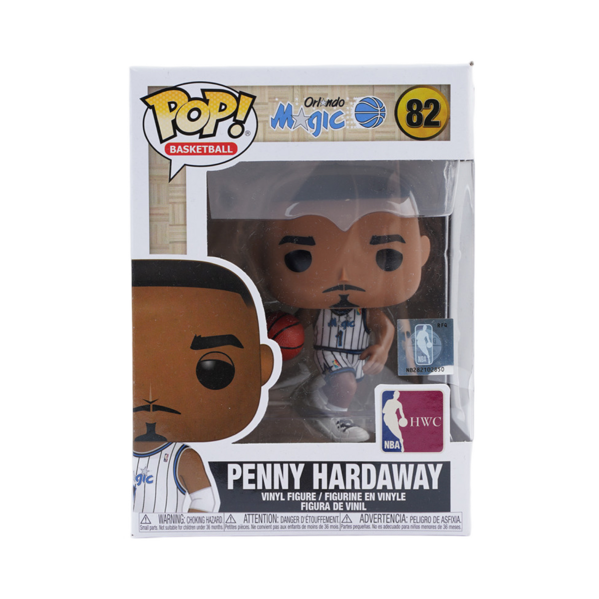 Funko Pop! Basketball Penny Hardaway #82 product image 1, provided for visual reference and product detail review