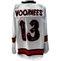 Ari Lehman Autographed Jason Voorhees Friday the 13th White Jersey Kill For Mother! Jason 1 Inscriptions Steiner CX product