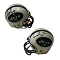 Emerson Boozer & Matt Snell Autographed New York Jets Speed Mini Helmet Beckett product image 1, provided for visual