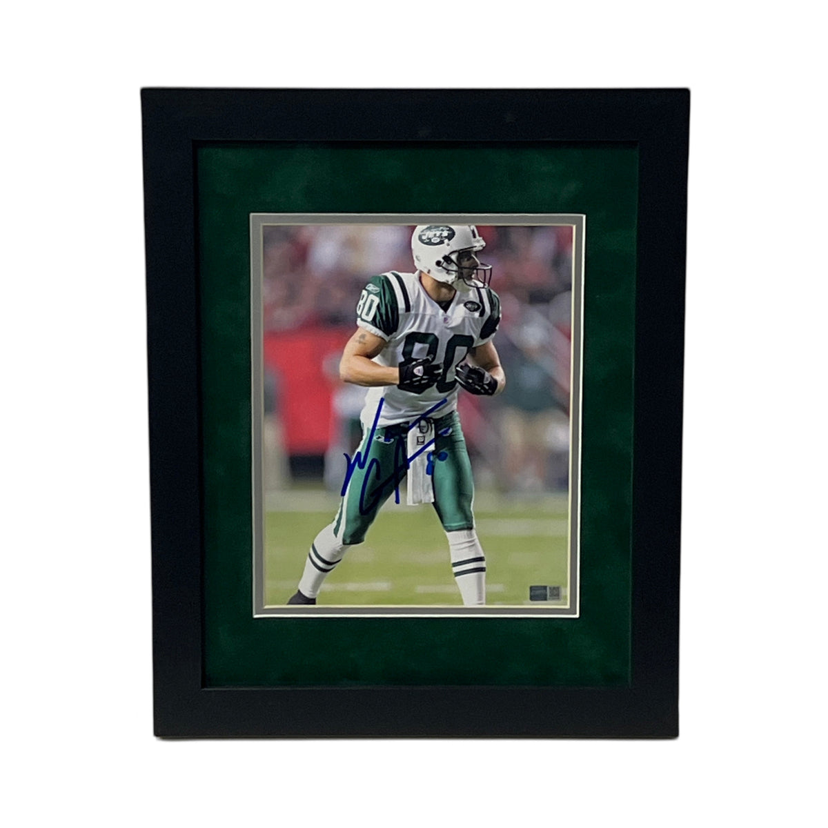 Wayne Chrebet Autographed New York Jets Line Of Scrimmage Framed 8x10 Steiner CX product image 1, provided for visual