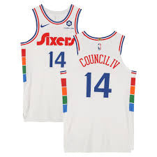 Ricky Council Philadelphia 76ers Official NBA Jersey product image 1