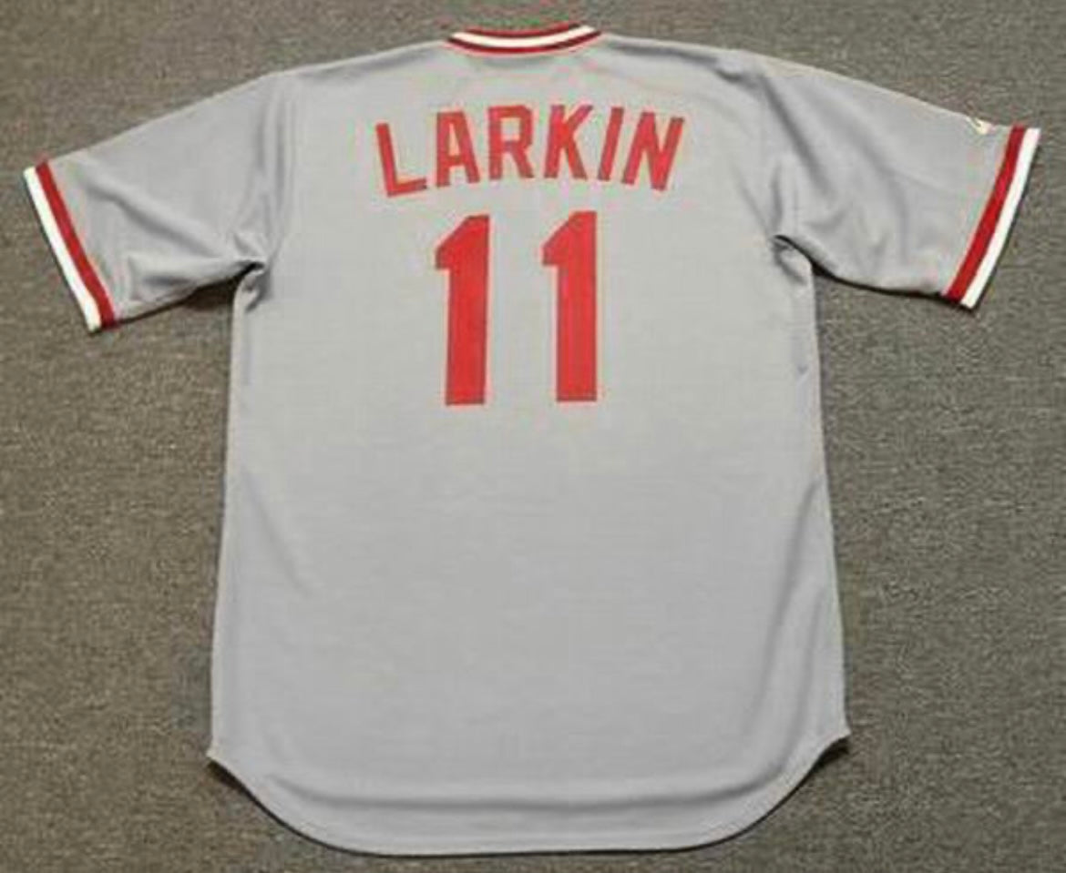Barry Larkin Cincinnati Reds Official MLB Majestic Jersey product image 1