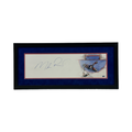 Mike Richter Autographed New York Rangers Framed 8x26 Steiner CX product image 1, provided for visual reference and product