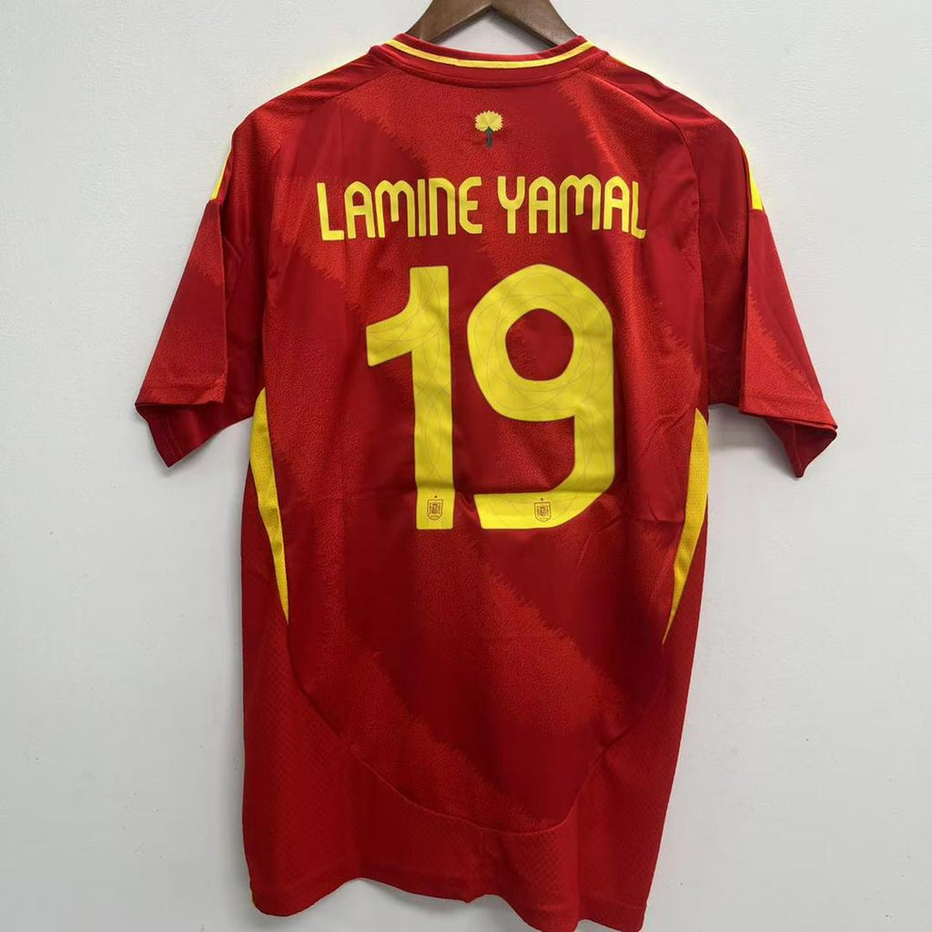 Lamine Yamal #19 Nike Spain España Soccer Futbol Jersey product image 1