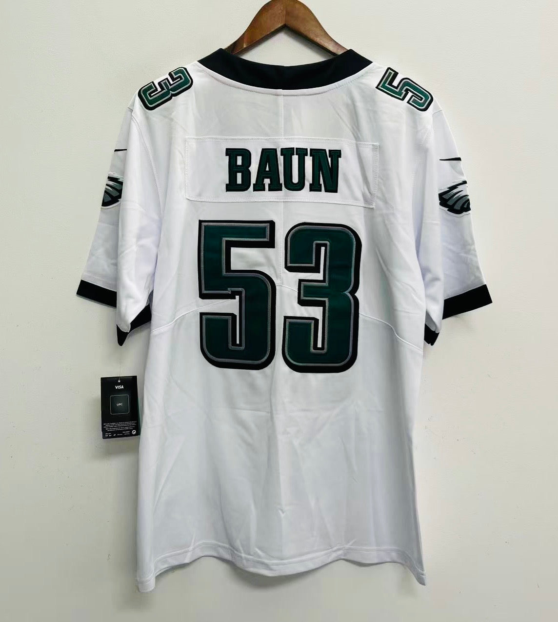 Zack Baun Philadelphia Eagles official NFL Nike Jersey white product image 1