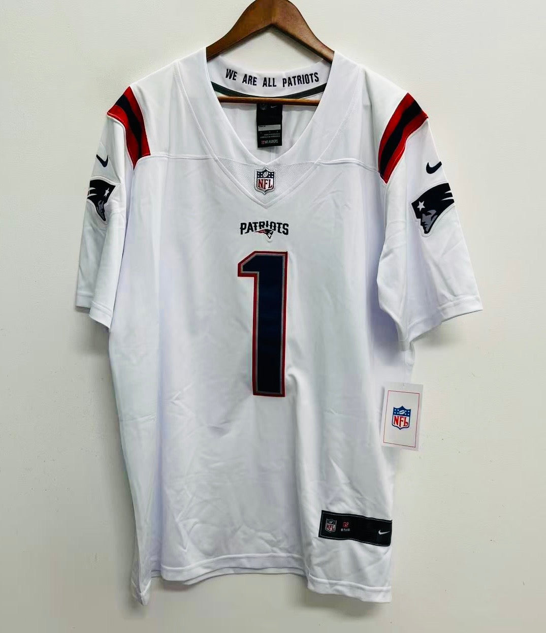 Cam Newton New England Patriots Official NFL NIKE Jersey product image 2