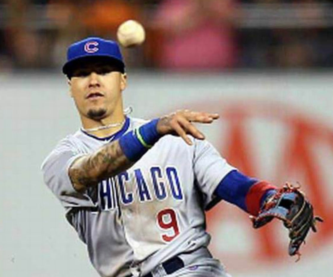 Javier Baez Chicago Cubs Official MLB Majestic Throwback product image 3