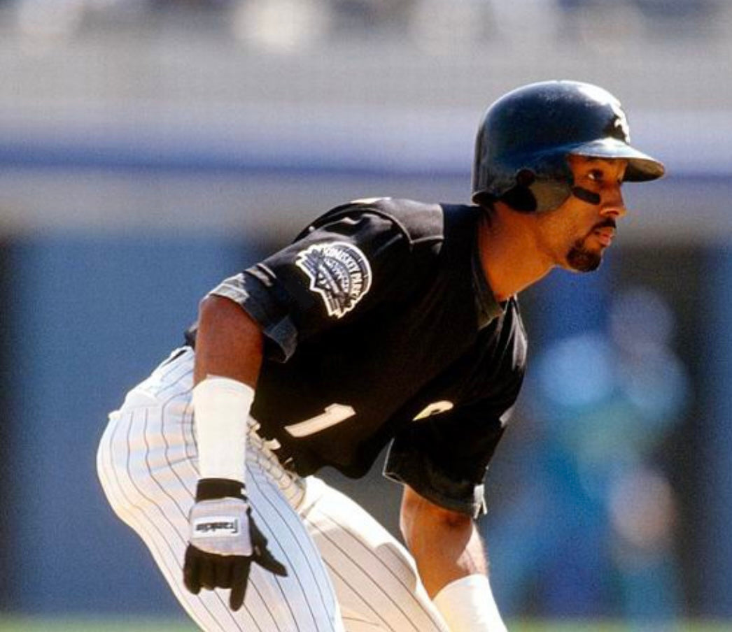 Lance Johnson 1991 Chicago White Sox Official MLB Majestic product image 4
