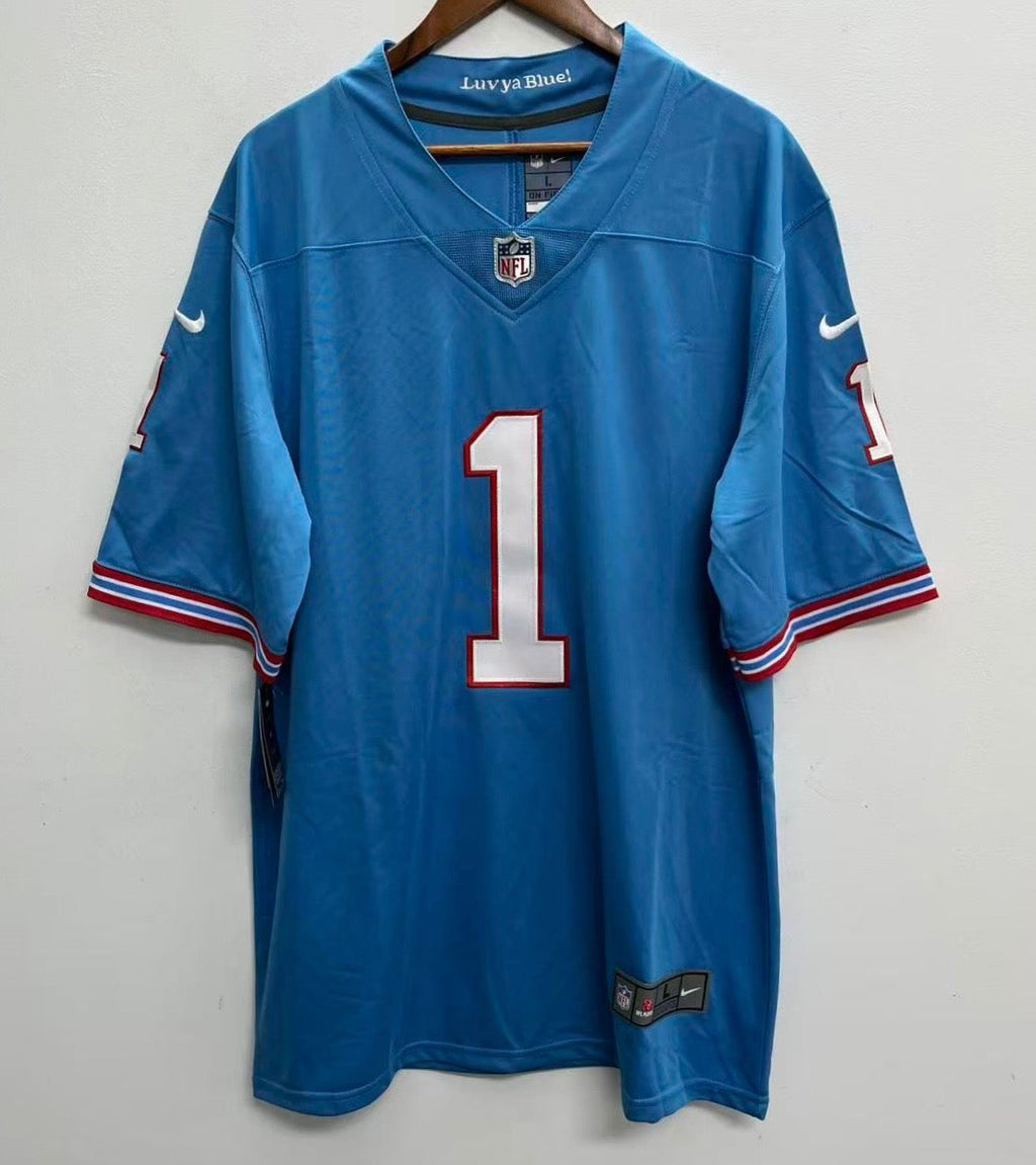 Cam Ward YOUTH KIDS Tennessee Titans Oilers Official NFL product image 2