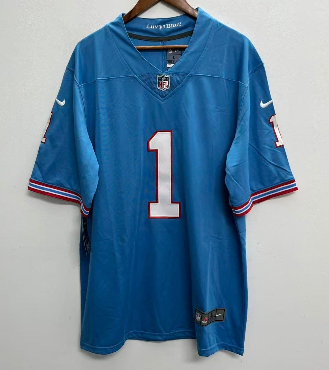 Cam Ward YOUTH KIDS Tennessee Titans Oilers Official NFL product image 2