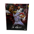 Pedro Martinez Autographed Boston Red Sox 16x20 Canvas PSA product image 1, provided for visual reference and product detail