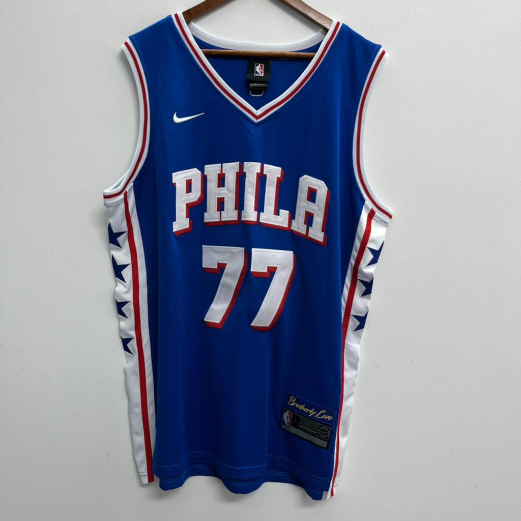 V. J. Edgecombe Philadelphia 76ers Official NBA Jersey Blue product image 2