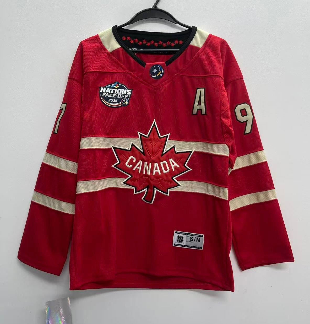 Connor McDavid Team Canada 2025 Official YOUTH KIDS Jersey product image 2