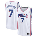 V. J. Edgecombe Philadelphia 76ers Official NBA Jersey white product image 1