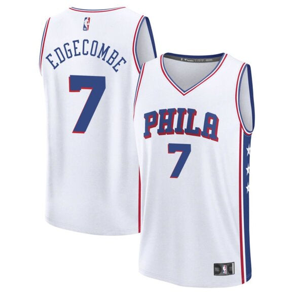 V. J. Edgecombe Philadelphia 76ers Official NBA Jersey white product image 1