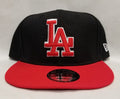 Los Angeles Dodgers New Era Hat adjustable red black product image 1