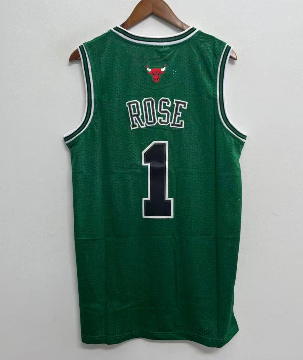 Derrick Rose Chicago Bulls Official NBA Green St. Patrick’s product image 1