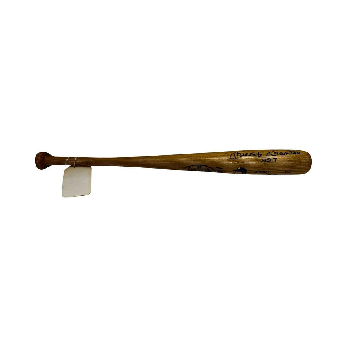 Mickey Mantle Autographed New York Yankees Mini Baseball Bat JSA product image 1, provided for visual reference and product