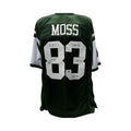 Santana Moss Autographed New York Jets Green Jersey "Jets Jets Jets!" Inscripton Steiner CX product image 1, provided for