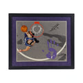 Mike Bibby Autographed Sacramento Kings Handprint Framed 16x20 Steiner CX product image 1, provided for visual reference and