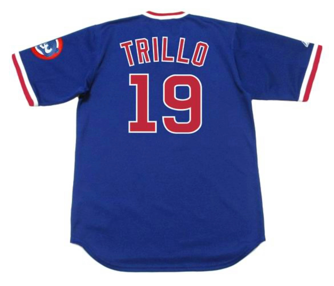 Manny Trillo Chicago Cubs Official MLB Majestic Jersey product image 1