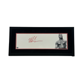 Mike Tyson Autographed Framed 8x26 Fitterman product image 1, provided for visual reference and product detail review