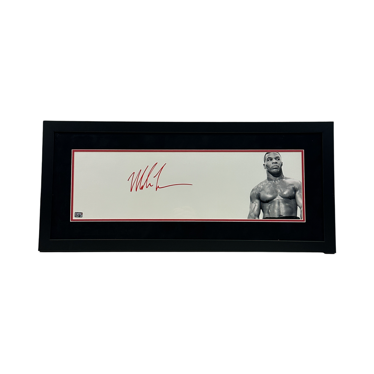 Mike Tyson Autographed Framed 8x26 Fitterman product image 1, provided for visual reference and product detail review
