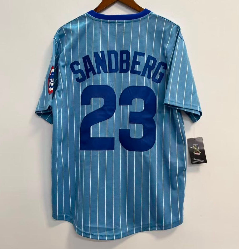 Ryne Sandberg 1982 Chicago Cubs Official MLB Majestic Jersey product image 5