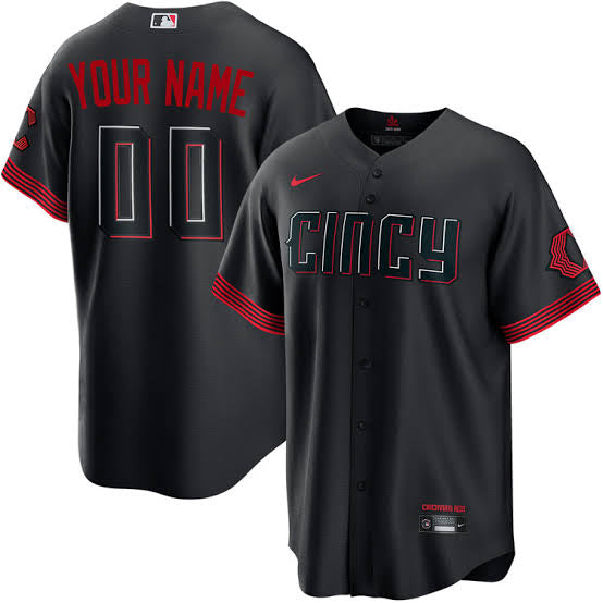 Any Name & Number Customized Cincinnati Reds Official MLB product image 1