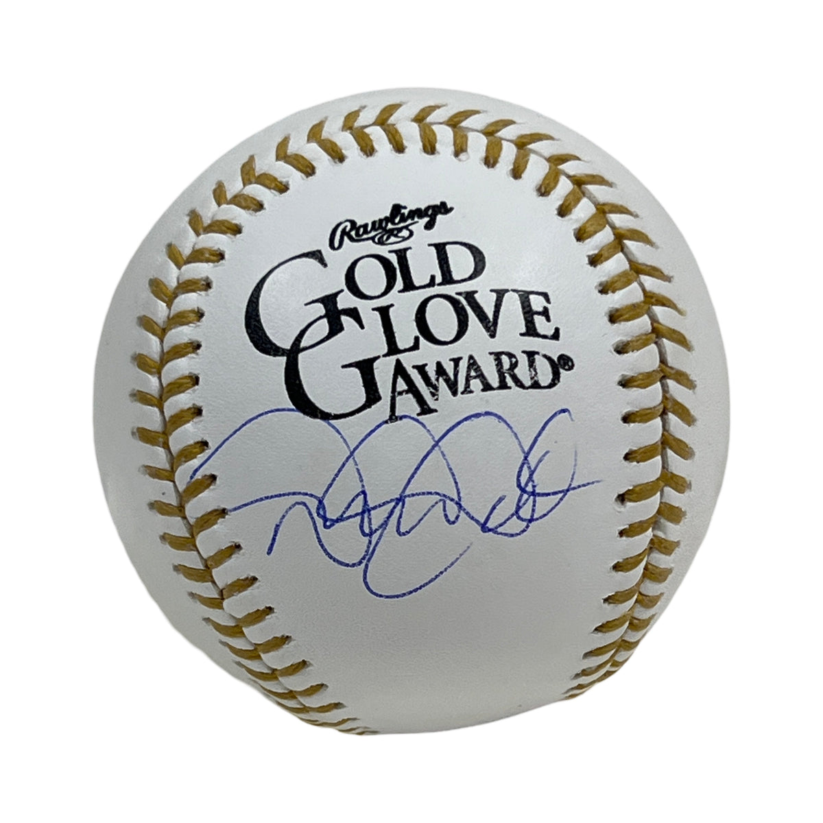 Derek Jeter Autographed Gold Glove Logo Baseball JSA product image 1, provided for visual reference and product detail review
