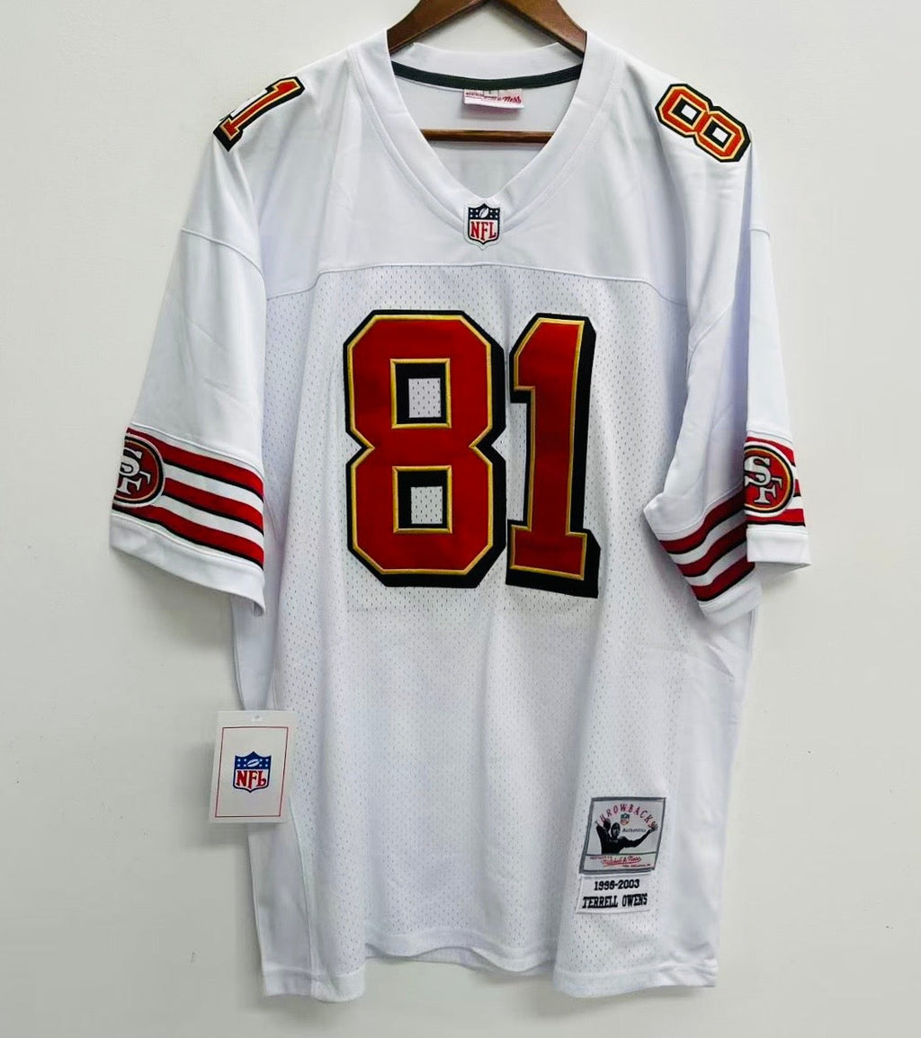 Terrell Owens San Francisco 49ers YOUTH KIDS Jersey white product image 2