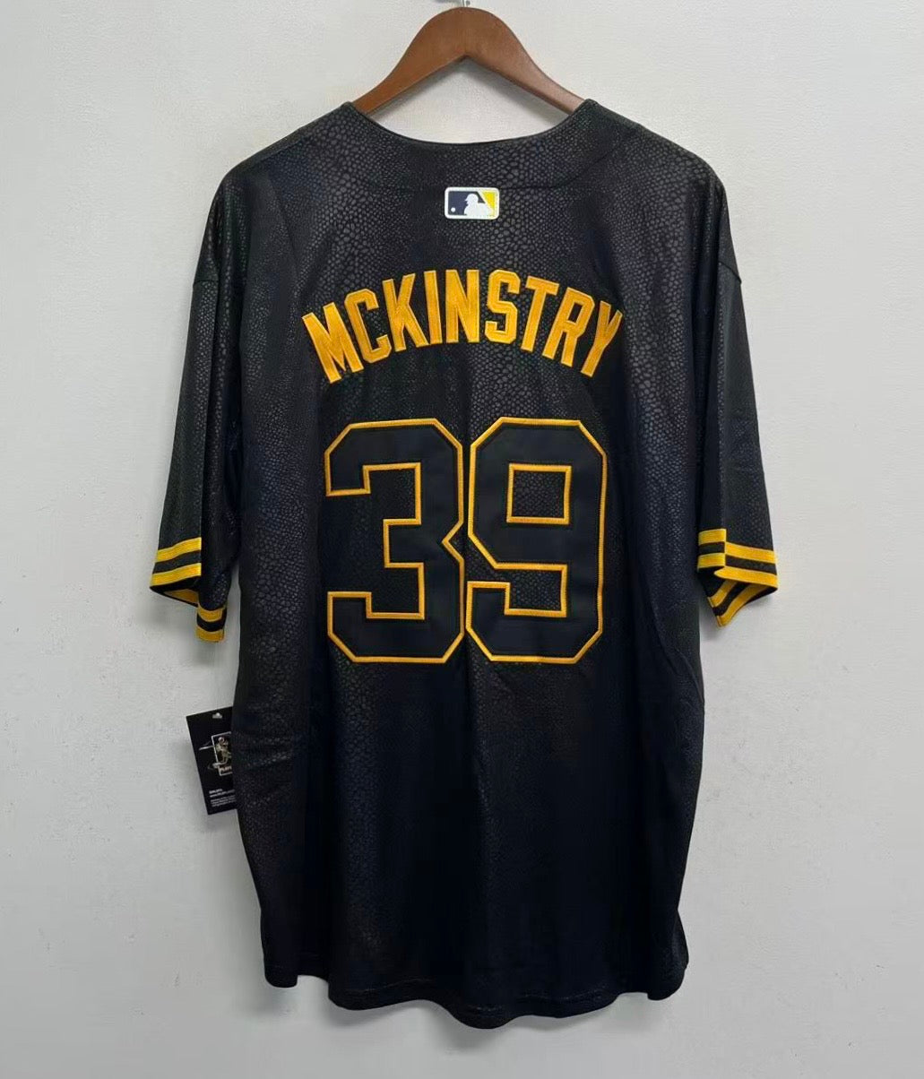 Zach McKinstry Detroit Tigers Official MLB Nike Jersey black product image 1