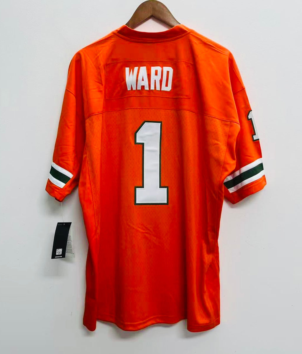 Cam Ward YOUTH KIDS Miami Hurricanes Official NCAA Adidas product image 1