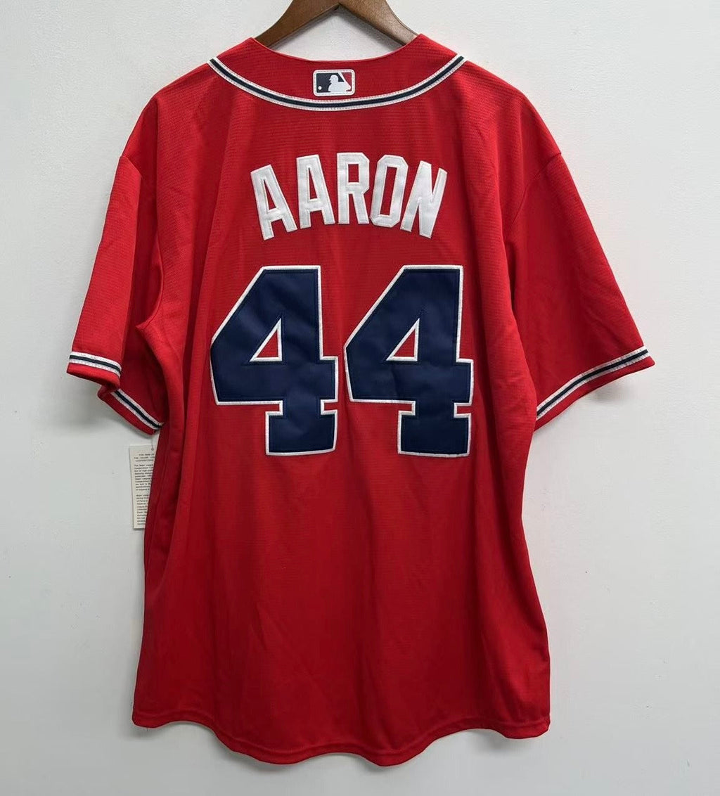Hank Aaron 1974 YOUTH KIDS Atlanta Braves jersey Mitchell & product image 1
