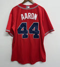 Hank Aaron 1974 YOUTH KIDS Atlanta Braves jersey Mitchell & product image 1